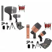 5 Core Conga Mic Snare Tom Microphone Drum Kit Condenser XLR Instrument Mics XP