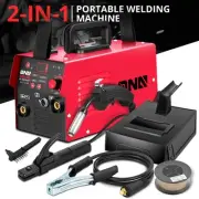 110V 120A 2in1 Red MMA/Flux MIG Mode Welding Machine Metal Manufacturing Repair