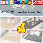 Loofah Shower Mat For Inside Shower Non-Slip Anti Mould PVC Bath Mat Quick DryAT