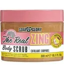 Soap & Glory Body Scrub Exfoliant The Real Zing, Lemon Lime & Neroli, 10.1oz NEW