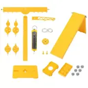 Mechanics Friction Experiment Set with Pulley, Levers, Dynamometer Accessories