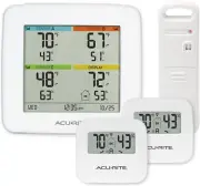 New Temperature & Humidity Station with 3 Indoor/Outdoor Sensors
