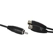 [TechBrands] Single RCA plug to 2 RCA Socket Audio Lead (30cm Splitter)