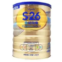 在飛比找PChome商店街優惠-惠氏S-26 金幼兒樂#3(GOLD) 1600g/瓶