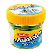 Berkley PowerBait Power Eggs Floating Magnum Soft Bait Lemon Lime 0.5 Oz 1103583