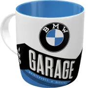 BMW Garage Mug Nostalgic Art