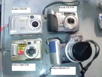 在飛比找Yahoo!奇摩拍賣優惠-Kodak DX7440相機, 沒電池試, 零件機無電池; 