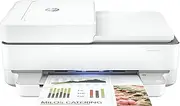HP Envy 6430e All-in-One Inkjet Color Printer - Medium – Print, Copy, Scan and Photo - Home, Home Office and Students - White, 2K5L5A
