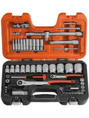 Bahco 1/4in & 1/2in Drive Metric Socket Set 56Pcs (S560)