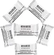 Guanghao has Upgraded 6 Packs of White Sealed Putty for Waterproof Pipeline Sealing Repair, Sealing Clay for Quick Repair of Drainage Connections, air Conditioning Holes, 30g (Sealing mud 6)