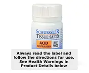 Schuessler Tissue Salts Nat Phos Acid Neutraliser 125 Tablets