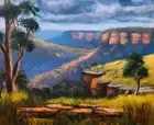 A Moody Afternoon at the Blue Mountains
