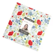 Red White Bloom Layer Cake® 56110LC Moda Precuts Layer Cake 10" squares quilt