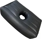 Oshhni Pregnancy Mattress Butt Lift Recovery Bed with Hole Sleeping Multipurpose Inflatable Pregnancy Pillow for Bedroom Yard Travel, Black