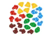 Climbing Wall Kids Holds Adults Rock Play Grips Mounting Screw Assorted 25 Pack