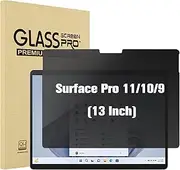 ProCase Microsoft Surface Pro 11/10/9 13 inch Privacy Screen Protector, Anti-Spy Tempered Glass Ultra Thin Tinted Screen Film Guard for 13.0 inch Surface Pro 11/10/9 2024 2022 Release