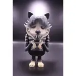 HEROCROSS X UNFORGETTABLE ART 古惑狼人（黑白VER.) 2022 玩具藏庫展