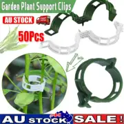 50PCS Tomato Greenhouse Ties Veggie Plant Support Clips Garden trellis StaTO