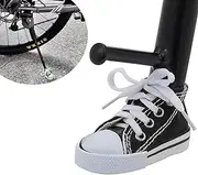 Motorcycle Kickstand Pad, Personalized Mini Canvas Shoe Foot Support for Moto, Cute Side Stand Shoe Extension, Motorbike Accessories