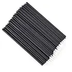 50pcs/set Eyeliner Pen Brush Black Handle Fashion Black Handle Eyeliner Wand