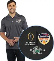 Vantage Apparel Men's Notre Dame Fighting Irish Orange Bowl Polo