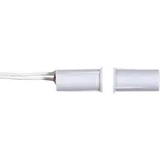 Ness 100-094 9.5mm Stubby Flush Mount Reed Switch/N.C Contacts Switches White