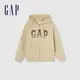 Gap 男童裝 Logo連帽外套-卡其色(429331)