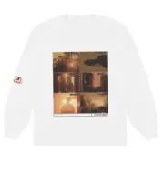 Travis Scott Something’s Coming Long Sleeve T Shirt White Size Large