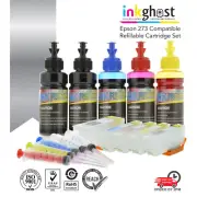 ink Refillable ink cartridges alternative for Epson 273 XL XP510 520 600 610