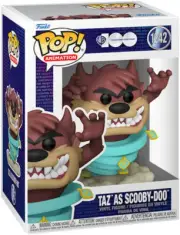 FUNKO POP! WB 100 Looney Tunes x Scooby Doo - Taz as Scooby #1242 + Protector