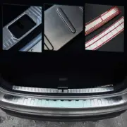 For 2017-20 Volkswagen Tiguan Stainless Rear Bumper Sill Moulding Trim Protector (for: Volkswagen)