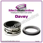 Davey Engine powered 5 Series 48816 replacement mechanical seal Yellow Casing.