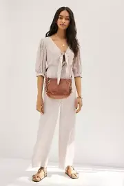New Anthropologie En Saison Aceline Floral Jumpsuit Size Medium MSRP: $178