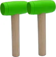 CIYODO 2Pcs Hammer Fake Mallet Tools for Educational Pretend Play Present for Lightweight Compact Design for Improved Grip Strength and Coordination