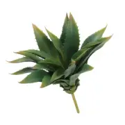 1Pcs Artificial Succulent Plants Fake Aloe Plant 10", Green