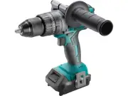 EXTOL Industrial Cordless Hammer Drill, Brushless Motor, 20V