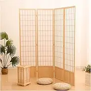 Hanging Room Divider, Hanging Room Divider Folding Room Screen Divider,Solid Wood Frame Living Room Privacy Screen,Freestanding Study Office Hotel Room Divider,5 Sizes