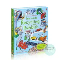 在飛比找樂天市場購物網優惠-Usborne See Inside Recycling a