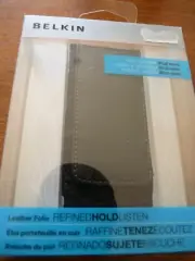 BELKIN LEATHER FOLIO FOR IPOD NANO - BLACK OR PINK