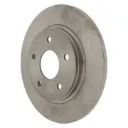 Rear Brake Rotor For 2008-16 Chrysler Town & Country 5 Lug Holes W/o Cryo Plain