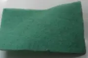 Scrubbies Dark Green 9" x 7" Scrub Pad Pack of 10