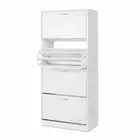 New 60 Pairs Shoe Cabinet Shoes Rack Storage Organiser Shelf Cupboard Drawer