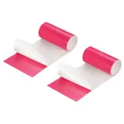 2Pcs Inflatable Patch Repair Kit 4" x 492 Ft, TPU Pool Patches Repair Tape, Red