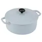 NEW Chasseur Macaron Casserole Duck Egg Blue 24cm