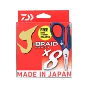Daiwa J-Braid Grand Braided Line Gray-Light or Dark Green Select Color / Yards