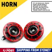 2x 12V 110DB Super Horn Train For Trucks Boat Car SUV Motorcycles Universal (for: Daihatsu)