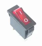 DESA FMI 120927-24 Rocker Switch Electric Fireplace Heater 120V. On-Off Lighted