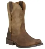 Ariat Mens Rambler Square Toe Western Boots Earth/Bomber Brn 10002317 Many Sizes