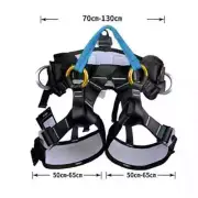 Tree Climbing Half Body Harness Arborist Work Fall Arrester Protection Equipment