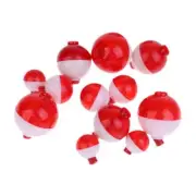 Lot 12 Pieces Fishing Floats Float Bobbers Hard ABS Push